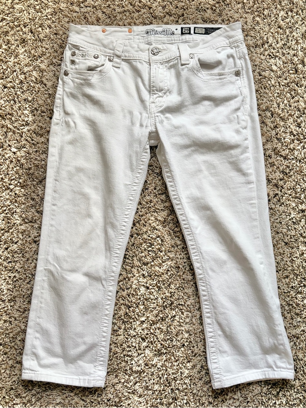 Miss Me Mid-Rise Easy Crop Bootcut Jeans